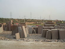 Storage area of Kota Stone