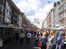 Vue du Albert Cuypmarkt