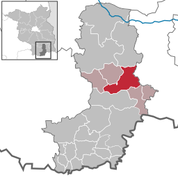 Läget för kommunen Altdöbern i Landkreis Oberspreewald-Lausitz
