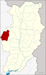 Distretto di Ban Luang – Mappa