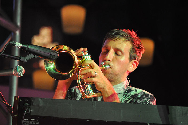 File:Andrew Dost playing the Flugelhorn.jpg