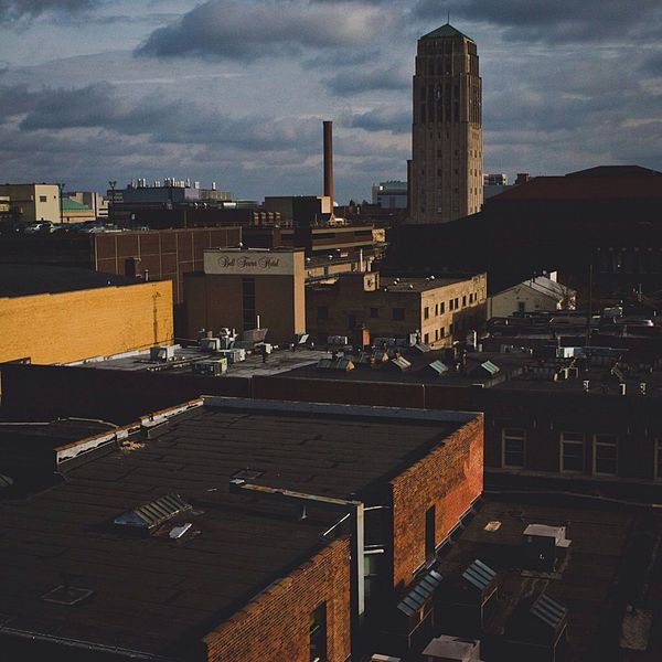 File:Ann Arbor Skyline Northeast from Parking Structure.jpg