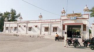 <span class="mw-page-title-main">Anupgarh railway station</span> Railway Station in Rajasthan, India