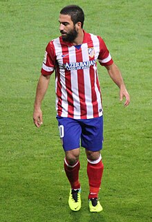 Turan avec l’Atlético Madrid en 2013.