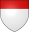 Argent a chief gules.svg