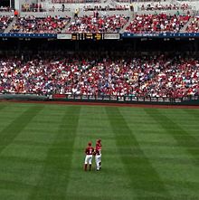 Arkansas Razorbacks outfielder Andrew Benintendi (16) on deck during the  NCAA College baseball World Series against the Miami Hurricanes on June 15,  2015 at TD Ameritrade Park in Omaha, Nebraska. Miami beat