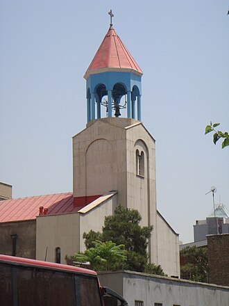 Armenian-Catholic church in Tehran (2011) Armenian Catholic St. Gregory Church of Tehran.jpg