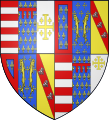 Armoiries de René d'Anjou de 1434 à 1453 (variante)