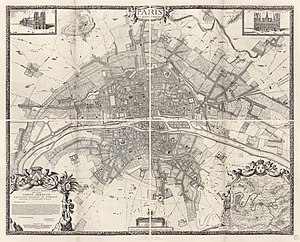 300px atlas des anciens plans de paris   paris en 1672   bhvp