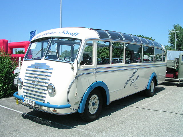 1948 Mercedes-Benz OP3750 forward control coach