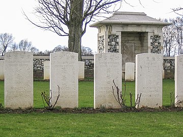 Le cimetière indien et chinois.