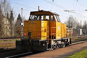 MaK G 765 as work locomotive "1" of the Brandenburger Elektrostahlwerke GmbH