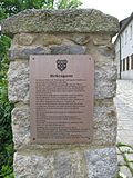 City wall along Birkengasse