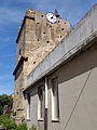 Torre campanaria di Acquaficara, prospetto di levante.