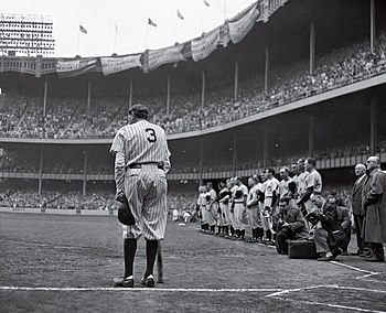 Babe Ruth Bows Out, June 13, 1948 Babe Ruth Bows Out.jpg