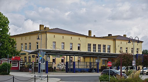 Bahngebäude Eisenbahnstraße (Delitzsch)