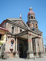 The church portico added during the curacy of Fr. Amado Paulino Baliuagchurchjf5954 02.JPG