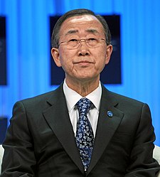 Ban Ki-Moon (in Davos 2011)
