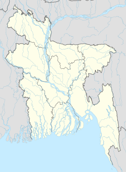 Читтагонг расположен в Бангладеш 