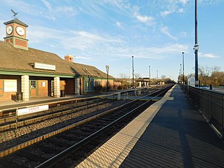 <span class="mw-page-title-main">Barrington station</span> Commuter rail station in Barrington, Illinois