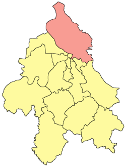 Locatie van de gemeente Palilula in Belgrado