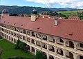 * Nomination Seckau Abbey as seen from the spires of the Basilica, Seckau, Styria, Austria. --Dnalor 01 07:44, 22 January 2015 (UTC) * Promotion Good quality. --Hubertl 09:18, 22 January 2015 (UTC)