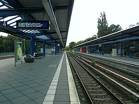 Suuntaa-antava kuva osasta Berlin Treptower Park Station