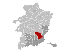 Bilzen Limburg Belgium Map.png