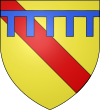 Blason Fastré de Ligne (+1227) Seigneur de Montreuil.svg