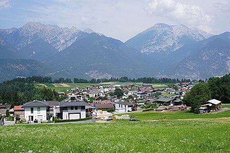 Blick auf Ranggen