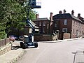 Blue lifting vehicle on The Close in Lichfield.jpg