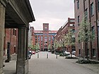 Brewery yard, northwest arm from Neuendorfer Straße