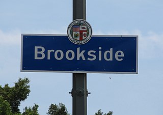 Brookside, Los Angeles Neighborhood of Los Angeles in California, United States of America