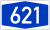 Bundesautobahn 621 number.svg