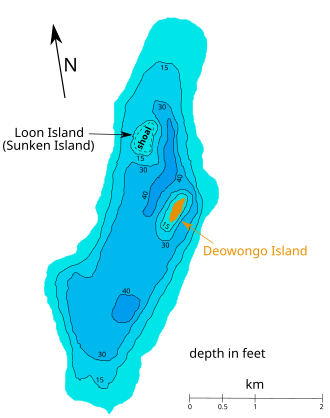 Deowongo Island in Canadarago Lake