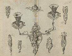 Drawings of metalwork