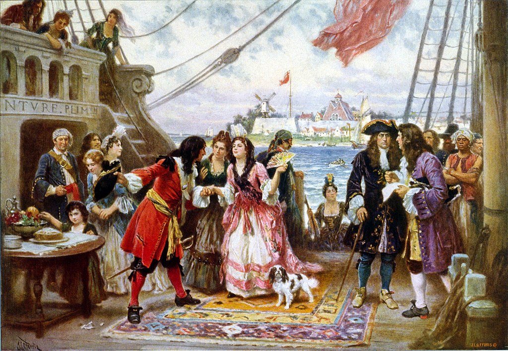 Captain Kidd in New York Harbor