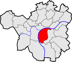 Localitatea Jambes în comuna Namur
