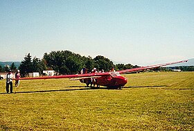 Segelflugzeug-Ansicht