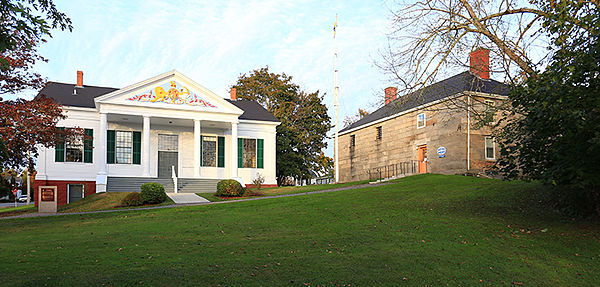 County courthouse and jail