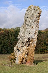 Château-la-Valliere menhir Pierre Vaujours.jpg