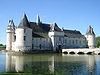 Le château du Plessis-Bourré, près du village d'Écuillé, en Maine-et-Loire (France), vu depuis le sud-est.