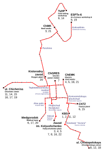Schéma du tramway de Tcheliabinsk en.svg