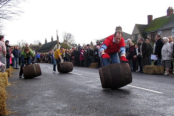 A Grantchester barrel race in 2007