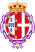 Armoiries de Maria Pia de Savoie, Reine du Portugal (Ordre de la Reine Maria Luisa).svg