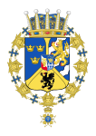 Armoiries du prince Guillaume de Suède de 1907 à 1955.