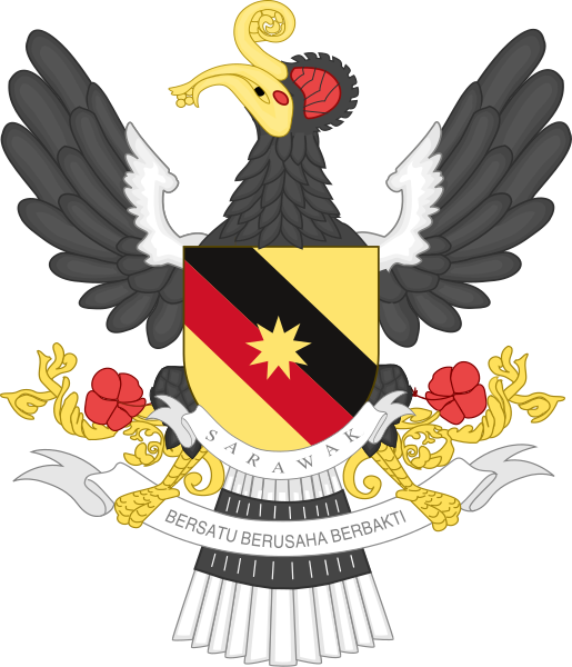 File:Coat of arms of Sarawak, Malaysia.svg