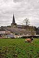 Vue du centre de Comblain Fairon