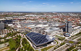 Site industriel BMW historique, BMW Welt, Tour BMW, et Musée BMW