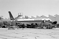 Разбившийся самолёт в 1961 году в период работы в Viasa (борт YV-C-VIA)